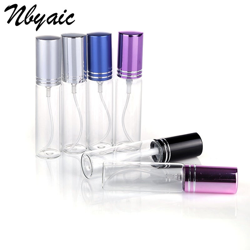 10Ml Pure Dew Makeup Perfume Trial Sample Packaging Spray Bottle Mini Ultra-Fine Mist Glass Press Bottle - Image 5