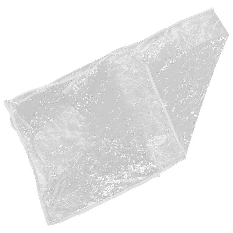 Full-size Dining Chair Cover Transparent Chair Cover Protective Chair Slipcover - Image 4
