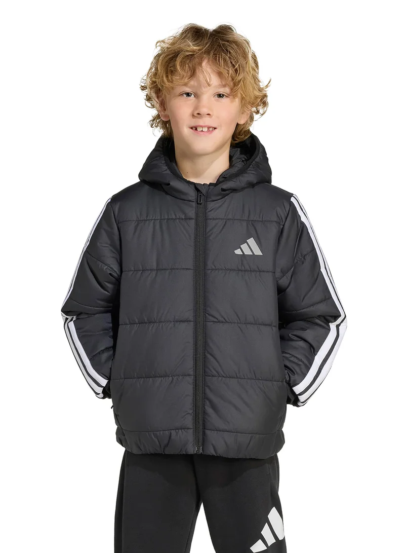 adidas Kids Essential 3-Stripe Padded Jacket
