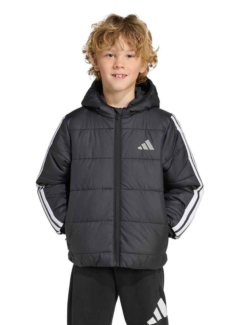 Adidas Kids Essential 3-Stripe Padded Jacket - Image 1