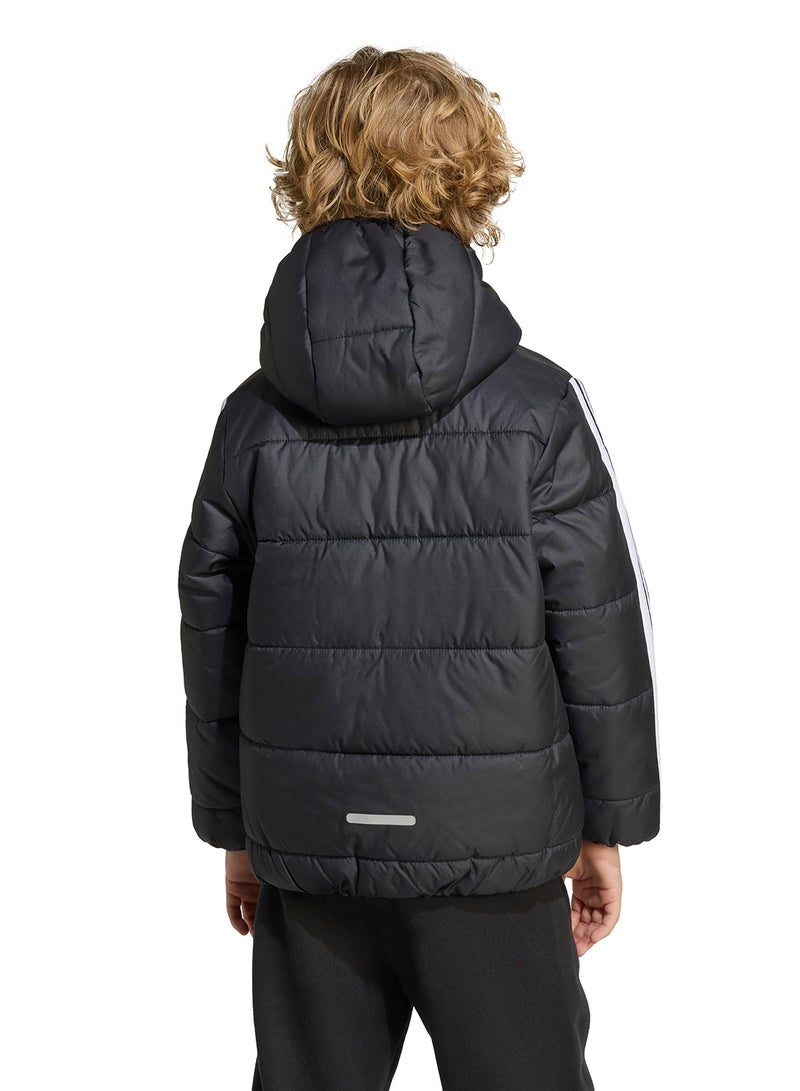Adidas Kids Essential 3-Stripe Padded Jacket - Image 2
