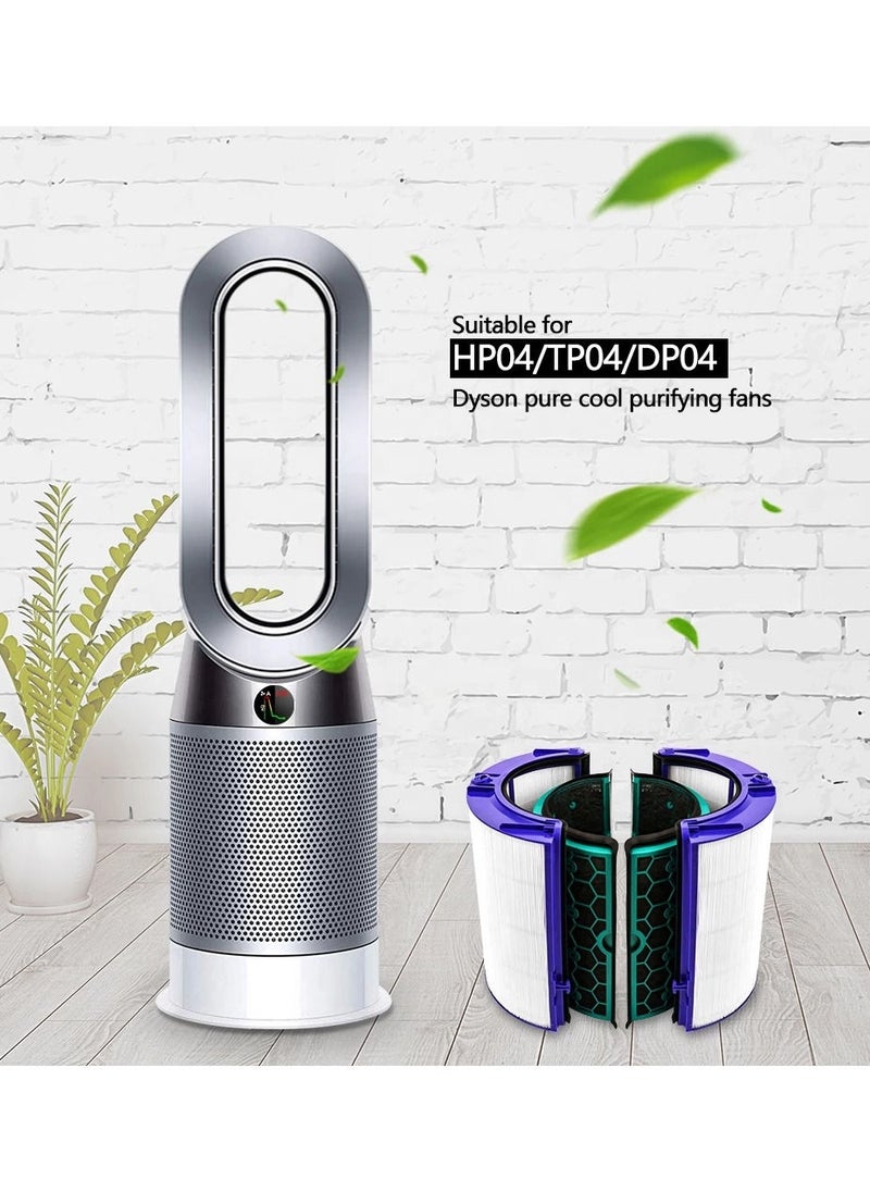 Genetic - HEPA Filter Replacement for Dyson TP04 HP04 DP04 Air Purifier360 Combi Glass Carbon Filter - Image 1
