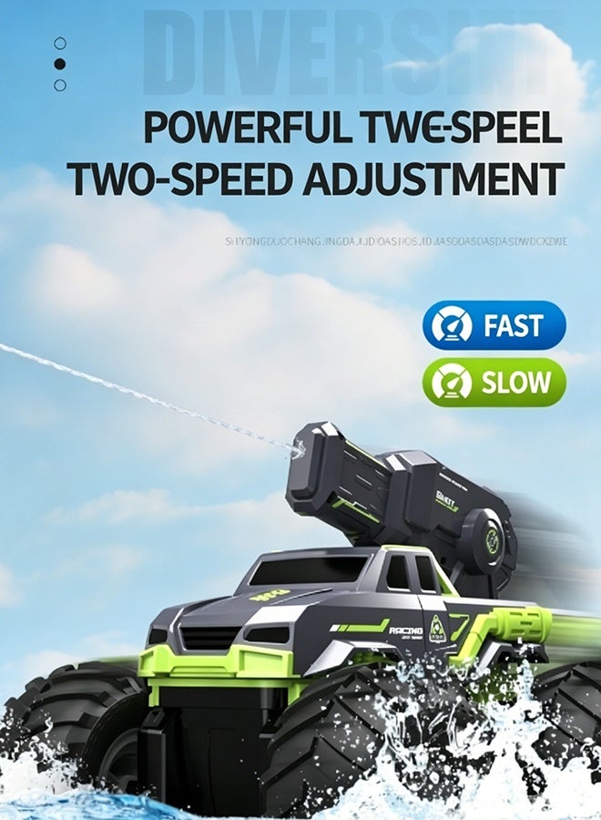 Waterproof Monster RC Trucks for Boys, 2.4G Amphibious Rc Car, 1:16 Scale All-Terrain Rc Boat for Boys & Adults, 4WD, Perfect For AGES Toys Gifts - Image 4