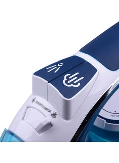 JAMAKY Italy Jamaki Steam Iron 2800W, Model JMK 1036, Color: Blue  - Image 2