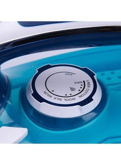 JAMAKY Italy Jamaki Steam Iron 2800W, Model JMK 1036, Color: Blue  - Image 4