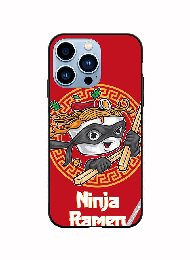VR CREATIVE Protective Case Cover For Apple iPhone 13 Pro Ninja Ramen Design Multicolour - Image 1