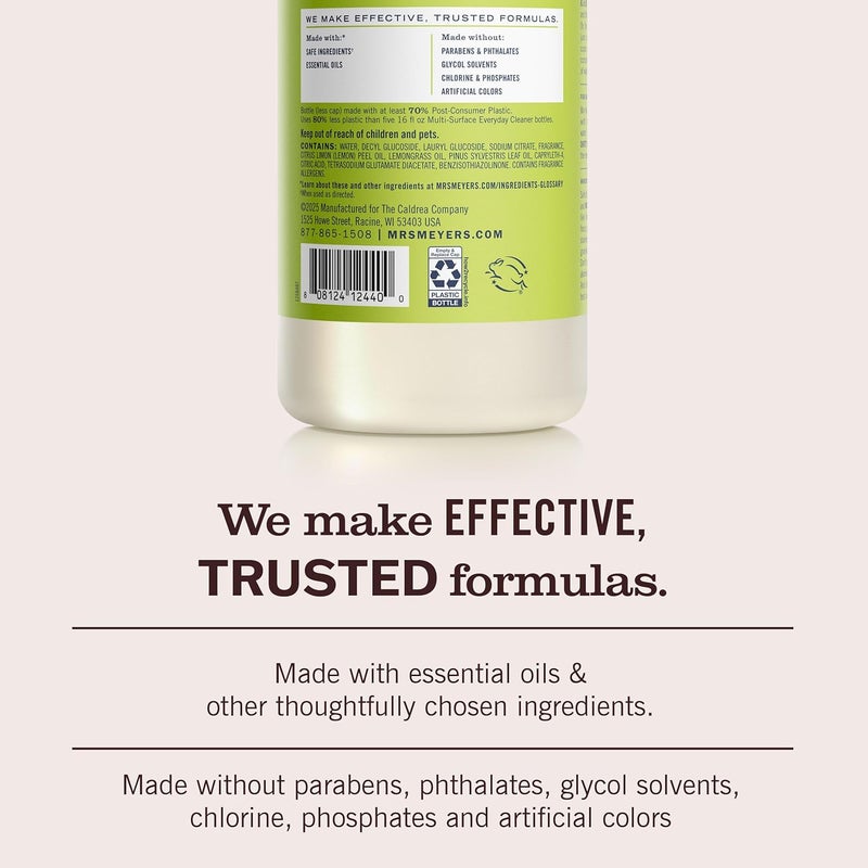 Mrs. Meyer's Mrs Meyer's 32OZ Lemon Multi Cleaner - Image 3