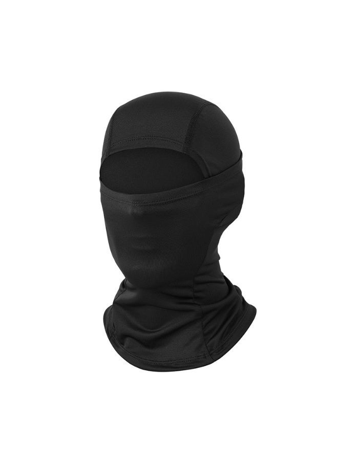 Chabeia Balaclava Face Mask – Lightweight UV Protection for Skiing, Motorcycle Riding, Cycling & Running, Multi-Use Sports Mask (Black) - Image 1