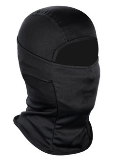 Chabeia Balaclava Face Mask – Lightweight UV Protection for Skiing, Motorcycle Riding, Cycling & Running, Multi-Use Sports Mask (Black)  - Image 1