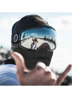 Chabeia Balaclava Face Mask – Lightweight UV Protection for Skiing, Motorcycle Riding, Cycling & Running, Multi-Use Sports Mask (Black)  - Image 2