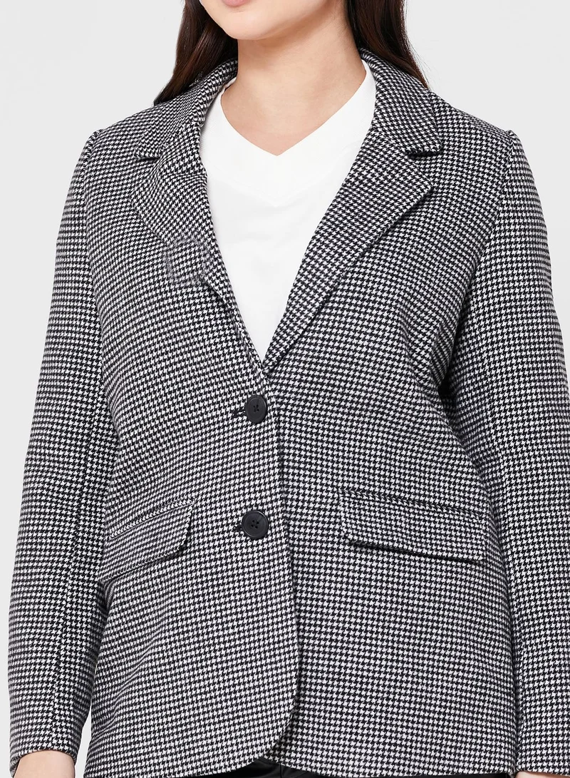VERO MODA Checked Tailored Blazer