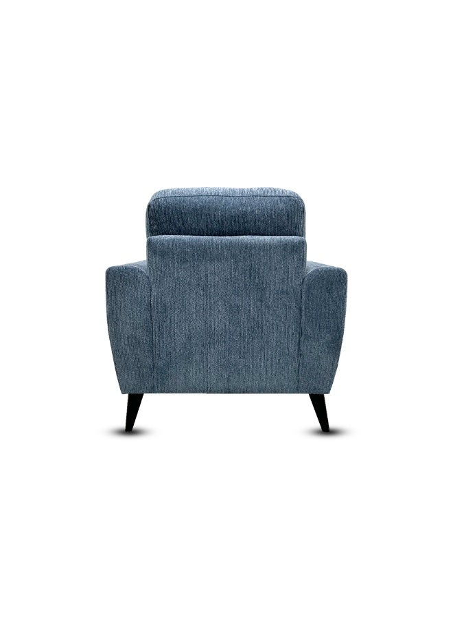 ROTAI ROTAI Anderson Chair 1-Seater with 2-Year Warranty | Soft Fabric Armchair | D28 High-Density Foam | Spring Support | Pine Wood Frame | Modern Living Room Accent Chair  - Image 4