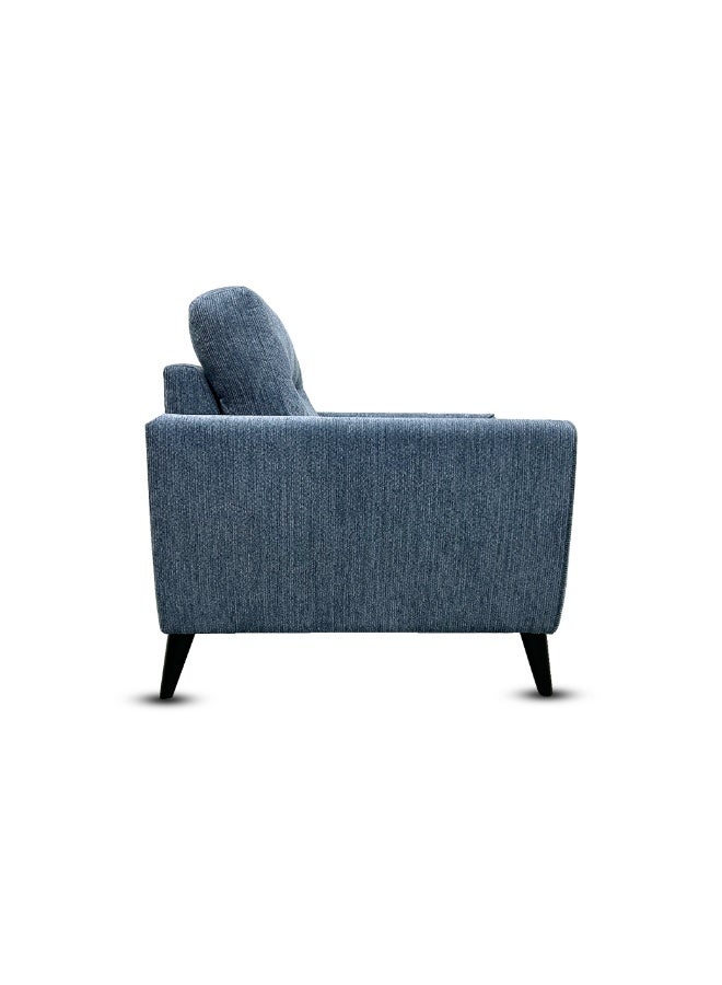 ROTAI ROTAI Anderson Chair 1-Seater with 2-Year Warranty | Soft Fabric Armchair | D28 High-Density Foam | Spring Support | Pine Wood Frame | Modern Living Room Accent Chair  - Image 5
