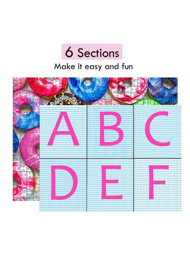 500 Pieces Jigsaw Puzzles Donuts For Adults And Teens And Kids Family Happy Gift Idea New - Image 5