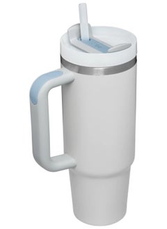 Stanley Stanley Quencher H2.0 Tumbler with Handle & Straw 40 oz | Twist On 3-Way Lid | Cupholder Compatible for Travel | Insulated Stainless Steel Cup | BPA-Free - grey  - Image 2