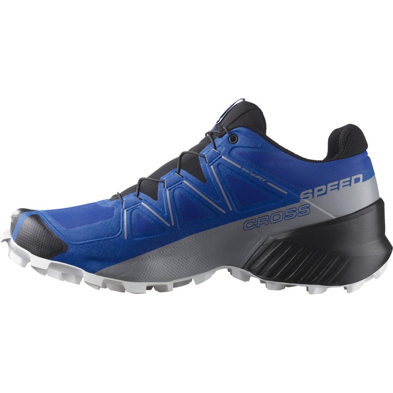Salomon Men’s Speedcross Trail Running Shoes - Lapis Blue/Black/White - 8.5 - Image 2