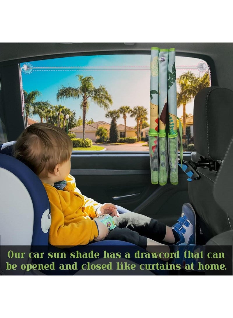 Y&D 20*27.5Inch Car Sunscreen Heat Insulation Cartoon Car Sunshade  - Image 3