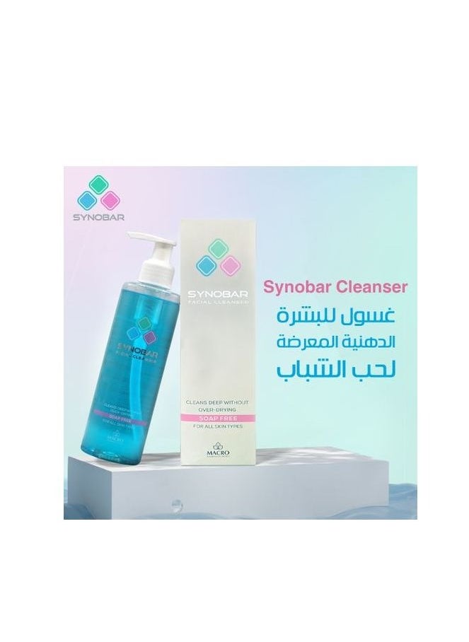 SYNOBAR - facial cleanser soap free 250ml - Image 1