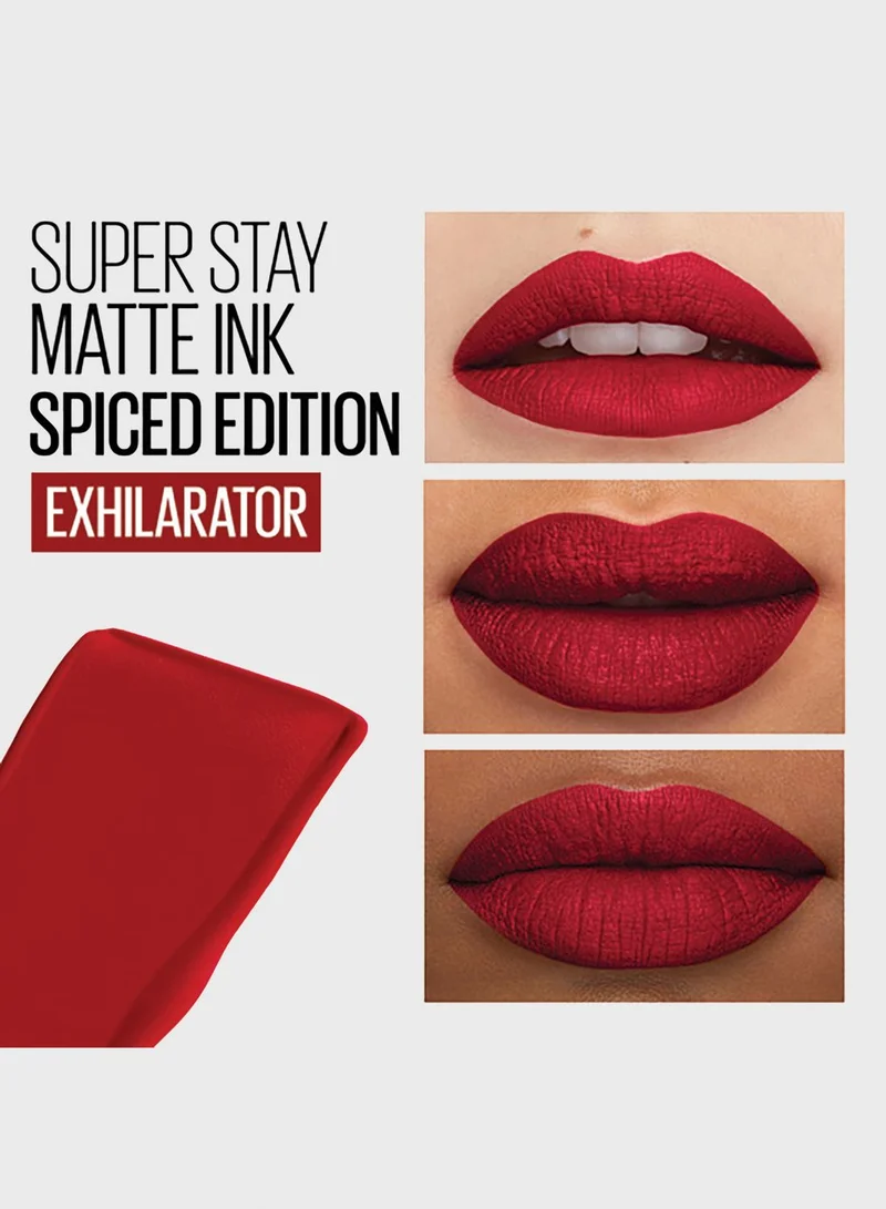 MAYBELLINE NEW YORK Superstay Matte Ink Spiced 340 Exhilarator
