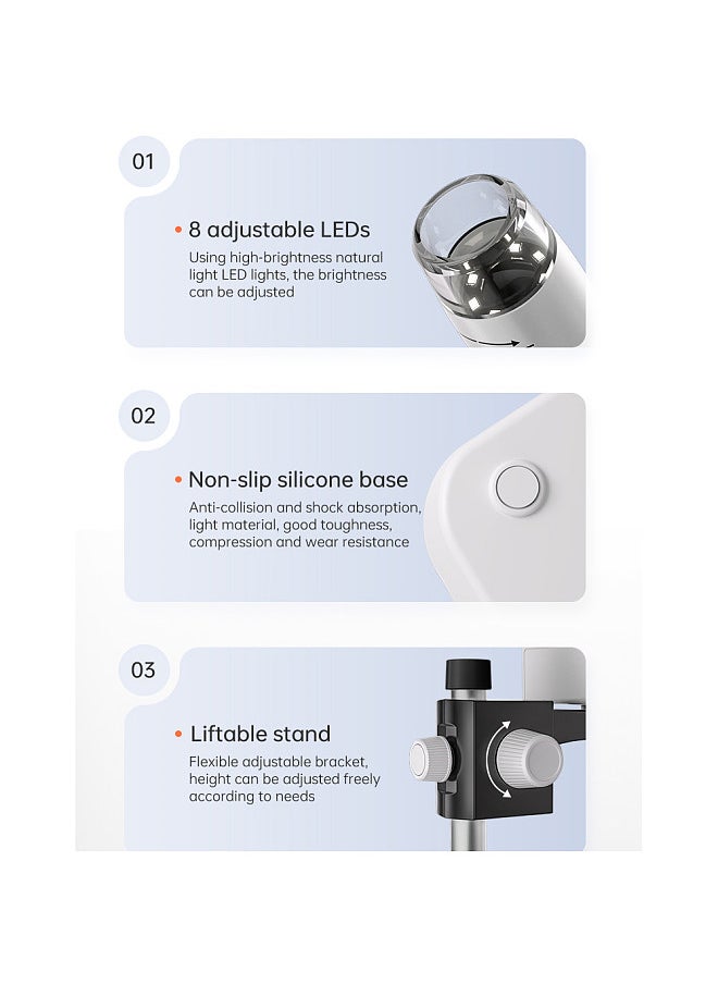 Generic Digital Microscope 2MP Pixel 50-1000X Magnification Portable Microscope  - Image 4