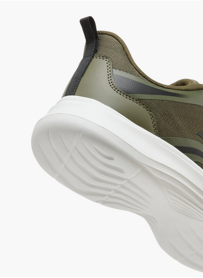 Oaklan by Shoexpress Textured Sports Shoes with Lace-Up Closure  - Image 5