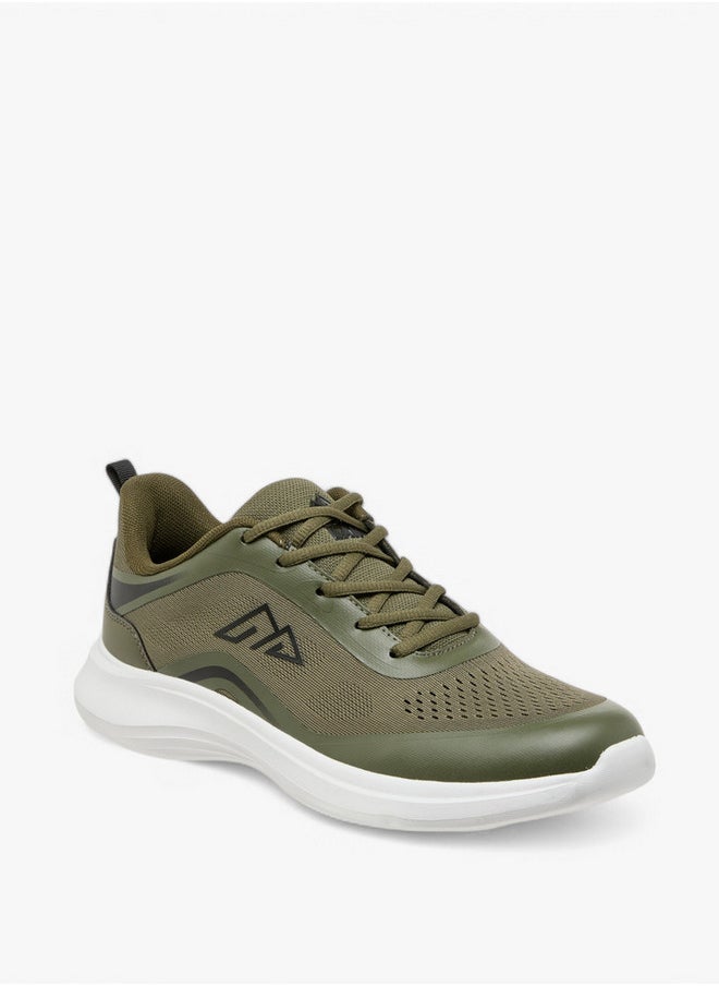 Oaklan by Shoexpress Textured Sports Shoes with Lace-Up Closure  - Image 2