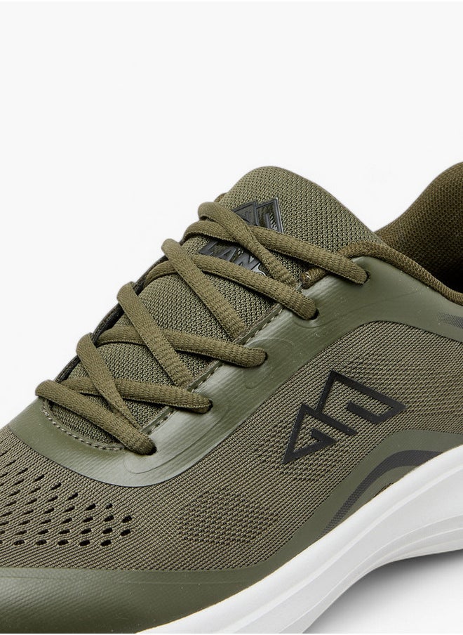 Oaklan by Shoexpress Textured Sports Shoes with Lace-Up Closure  - Image 4