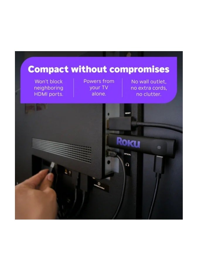 Roku Streaming Stick HD 2025 - HD Roku Streaming Device for TV with Voice Remote - Free & Live TV - Image 5