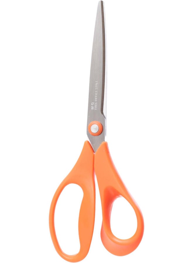 M&G Ergonomic Scissors, 7in Stainless Steel Blades for Smooth Cutting in Paper and Fabric - Image 1