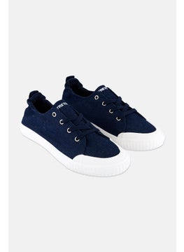 Tretorn Women Lace Up Casual Desert Shoes, Dark Denim  - Image 1
