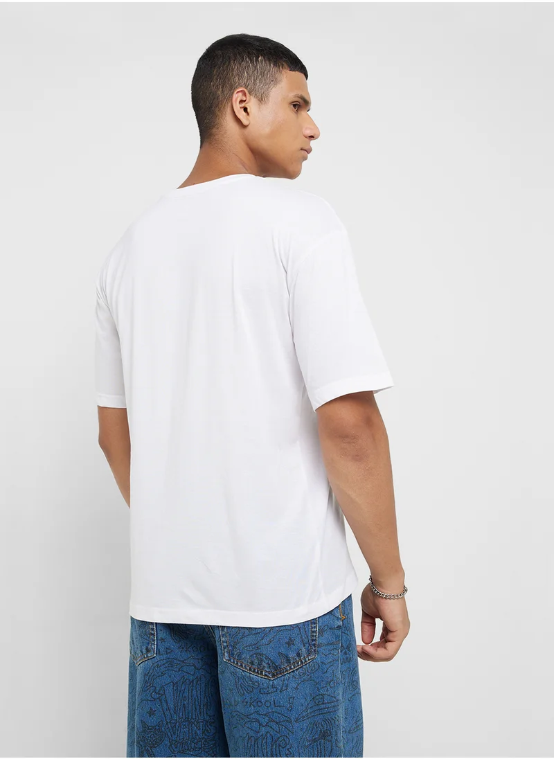 سفنتي فايف Oversized Graphic T-Shirt