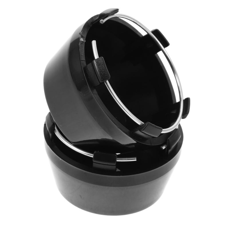 2Pcs Wheel Center Caps Weather Resistant Hub Covers Easy Installation Auto Rim Caps - Image 2