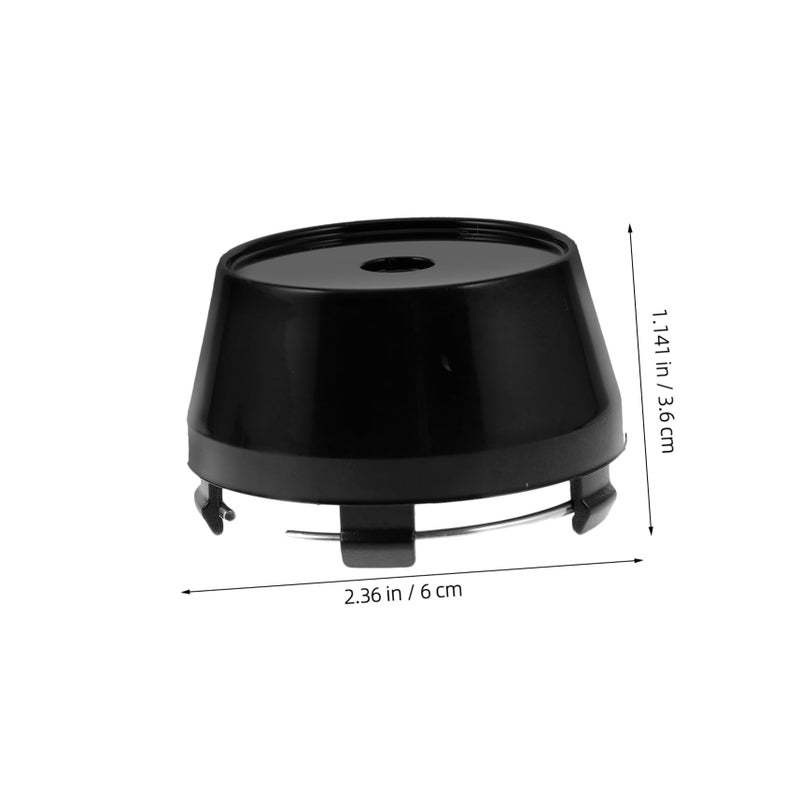 2Pcs Wheel Center Caps Weather Resistant Hub Covers Easy Installation Auto Rim Caps - Image 3