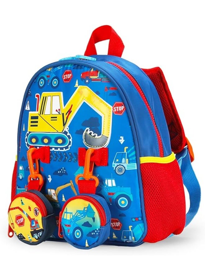 Lucky Kids Backpack for Boys Girls – Lightweight Cartoon Toddler School Bag, Preschool Backpack with Comfortable Straps for Children Age - Image 1