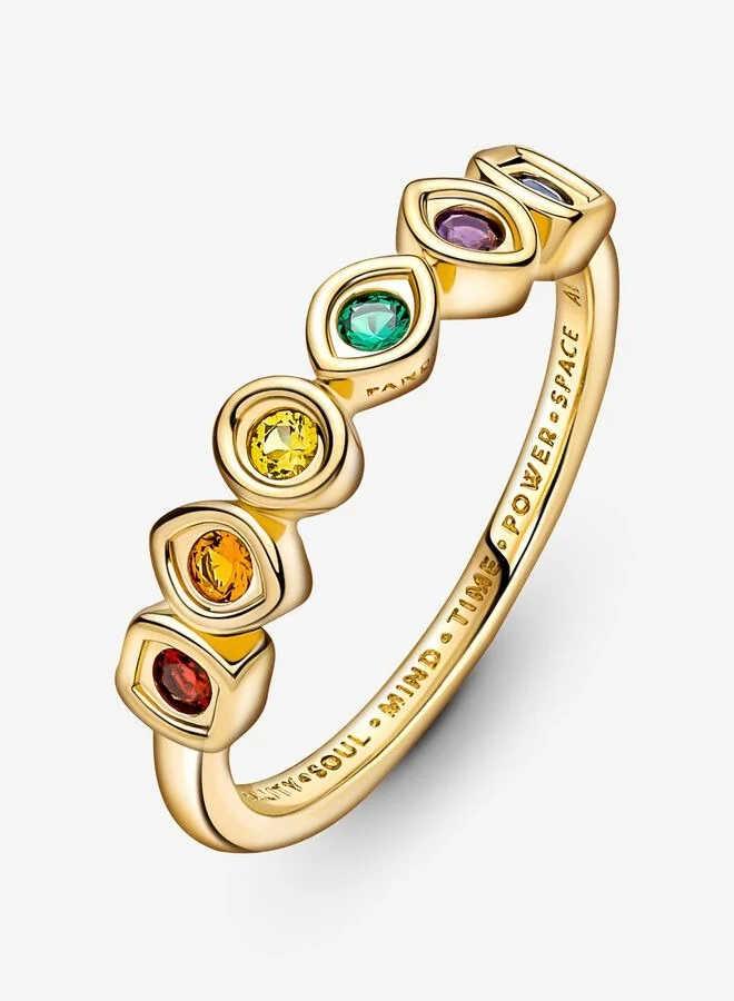 PANDORA Marvel The Avengers Infinity Stones Ring, Size 50