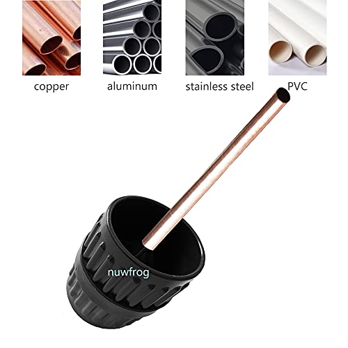 nuwfrog Inner-Outer Reamer,Pipe and Tubing Reamer,Tube Deburring Reamer, Tubing Chamfer Tool 3/16 to 1-5/8inch in Diameter for Copper PVC Pipe and Soft Steel Tubing - Image 5