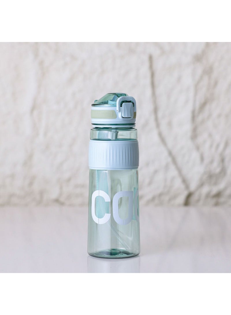 DANUBE HOME زجاجة مياه رياضية ألبين أكوا – زجاجة مياه متينة مقاومة للتسرب للجيم، المشي، والأنشطة الخارجية – خالية من BPA، زجاجة ترطيب قابلة لإعادة الاستخدام للرياضة والسفر - زرقاء - 1000 مل - 8.7x27 سم - Image 1