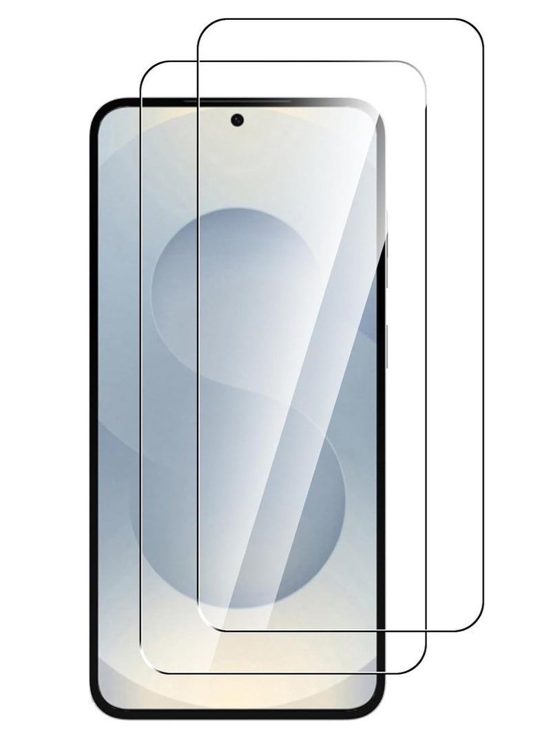 2 Pack Screen Protector for Samsung Galaxy S24 FE Tempered Glass Screen Shatterproof Anti Scratch Glass HD Clear compatible with Samsung Galaxy S24 FE - Image 1