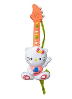Hello Kitty baby small guitar, electronic keyboard music toy for kids, musical instrument toys.