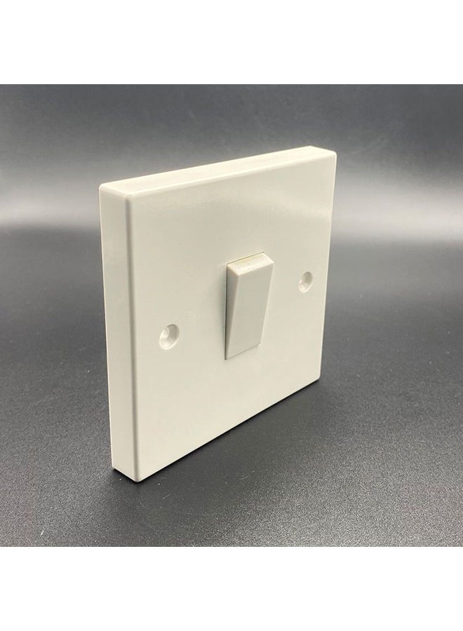 Maximus 10A 1-Gang Intermediate Switch Silver 3.03 x 8.8 x 8.8 cm MT5209 MG - Image 3