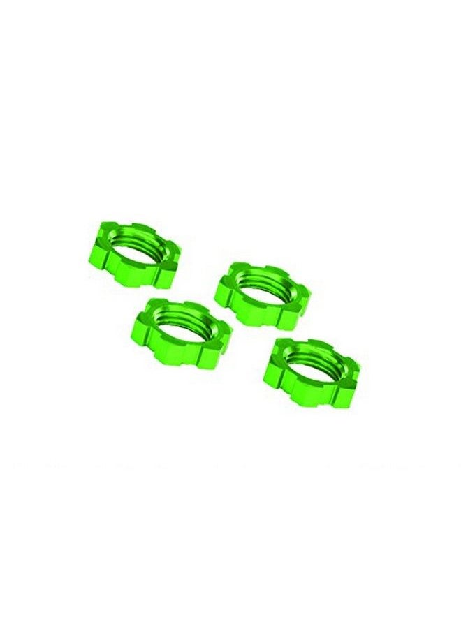 TRAXXAS Green Anodized Aluminum 17Mm Splined Wheel Nuts Vehicle  - Image 1