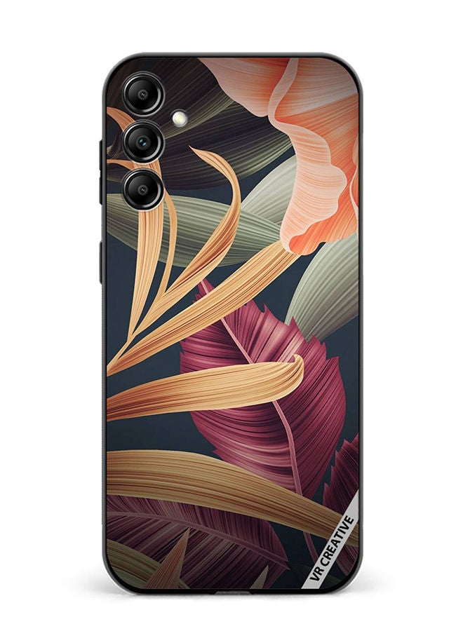 VR CREATIVE Protective Case Cover For Samsung Galaxy A14 5G/A14 Leaf 02 Design Multicolour - Image 1