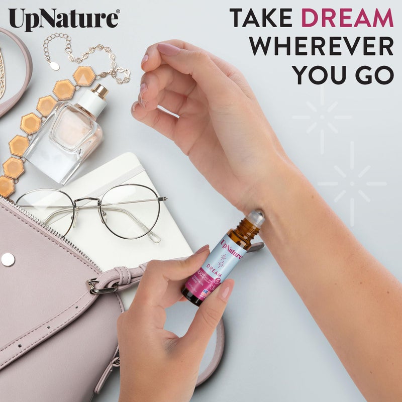 UpNature Dream Sleep Essential Oil Roll On â€“ Natural Sleeping Blend with Lavender, Chamomile Aromatherapy Oils - Image 4