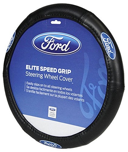 Plasticolor 006725R01 Ford Elite Premium Logo Steering Wheel Cover - Image 2