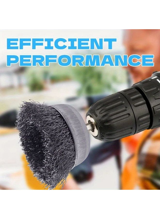 36 Pcs Wire Wheel Cup Brush Set For Rust Removal Polishing Surface Preparation - Image 5