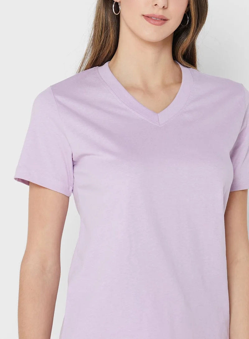 Ginger Basics Essential V Neck T-Shirt