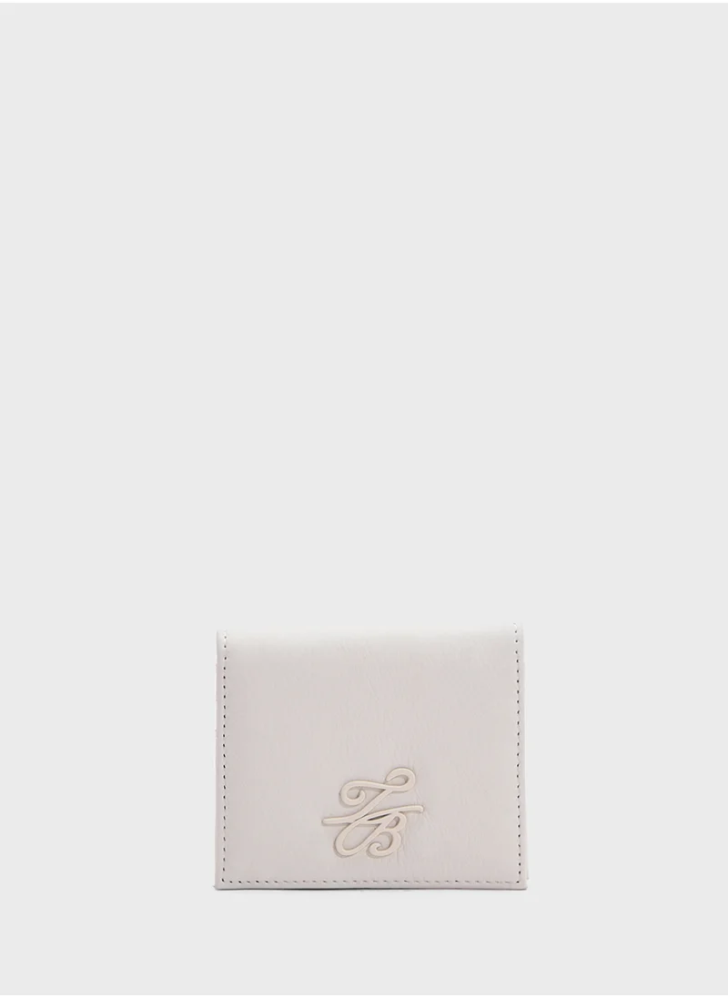 Ted Baker Marloo Tb Script Fold Over Card Holder