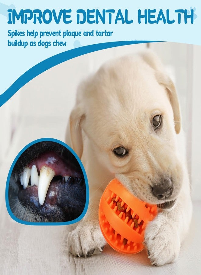 Suilung 12 Pcs Dog Treat Toy Balls Bulk Interactive Dog Puzzle Toys Dispensing Puppy Balls for Teething Chew Enrichment for Boredom and Brain Stimulating Game to Keep Them Busy(Large) - Image 4