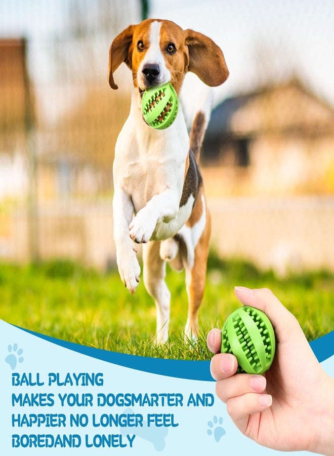 Suilung 12 Pcs Dog Treat Toy Balls Bulk Interactive Dog Puzzle Toys Dispensing Puppy Balls for Teething Chew Enrichment for Boredom and Brain Stimulating Game to Keep Them Busy(Large) - Image 3