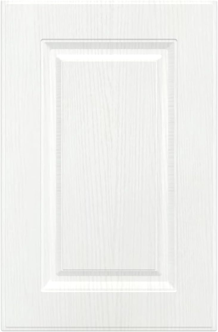 BOTOOT Built-in Cabinet Doors - Cabinet Doors for Kitchen, Living Room, Bedroom, Bathroom - 22.5 Inch High (White Texture, 14.75 Inch Wide) - Image 1